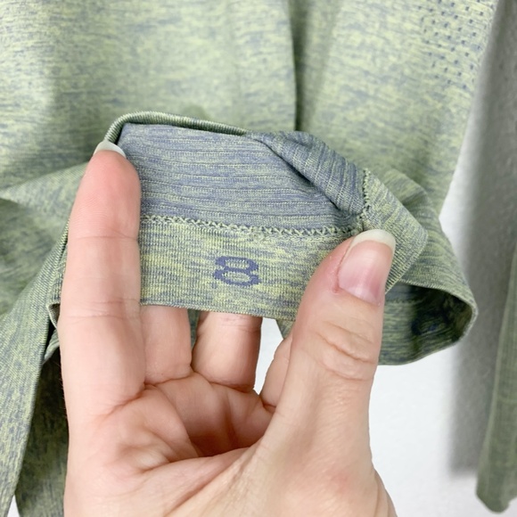 lululemon | Swiftly Tech 2.0 Long Sleeve Asphalt Grey Lemon - Picture 3 of 5